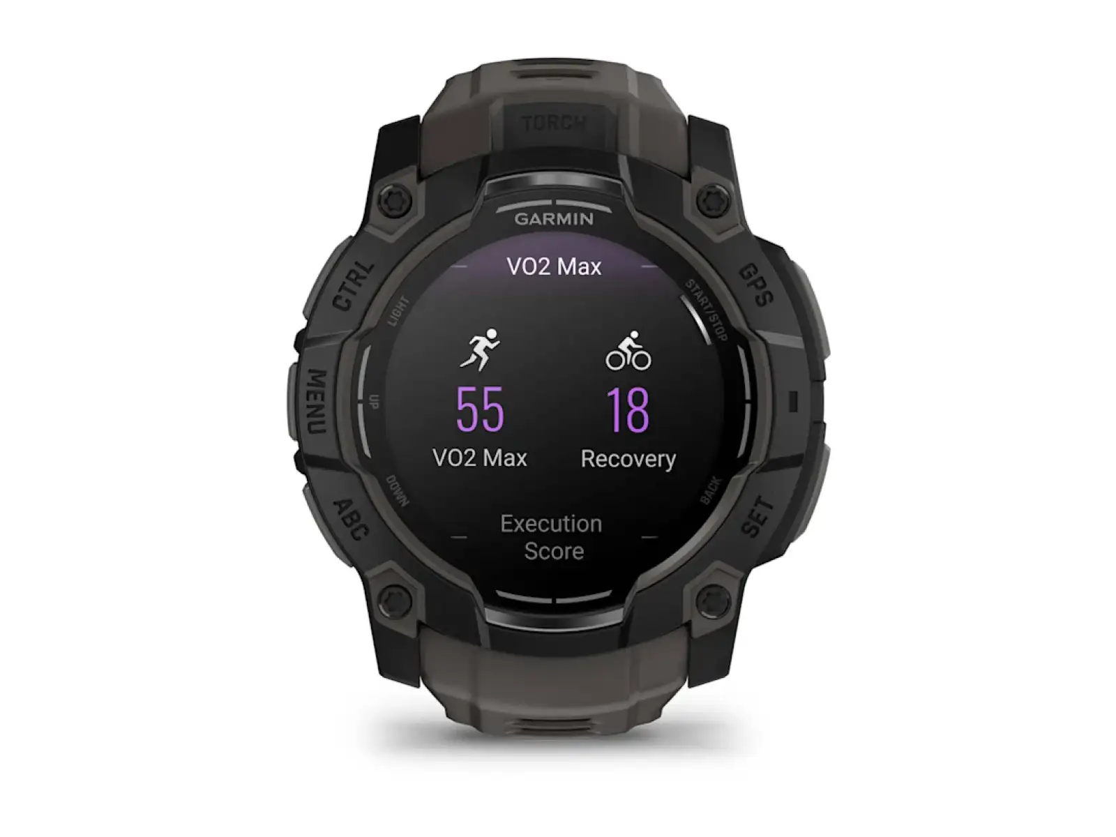Garmin Instinct 3 Amoled 50 mm smart hodinky Black/Charcoal remienok
