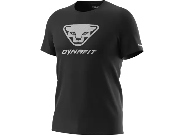 Dynafit Graphic Cotton pánske tričko krátky rukáv Black Out/3D