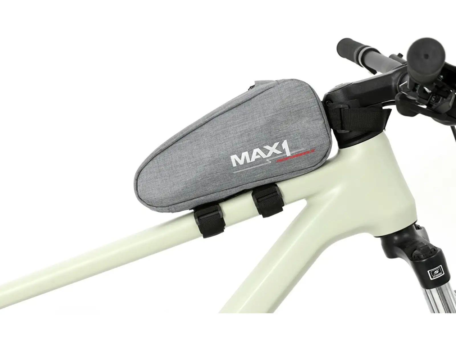 MAX1 Top Tube 1,6 l brašňa na rám sivá