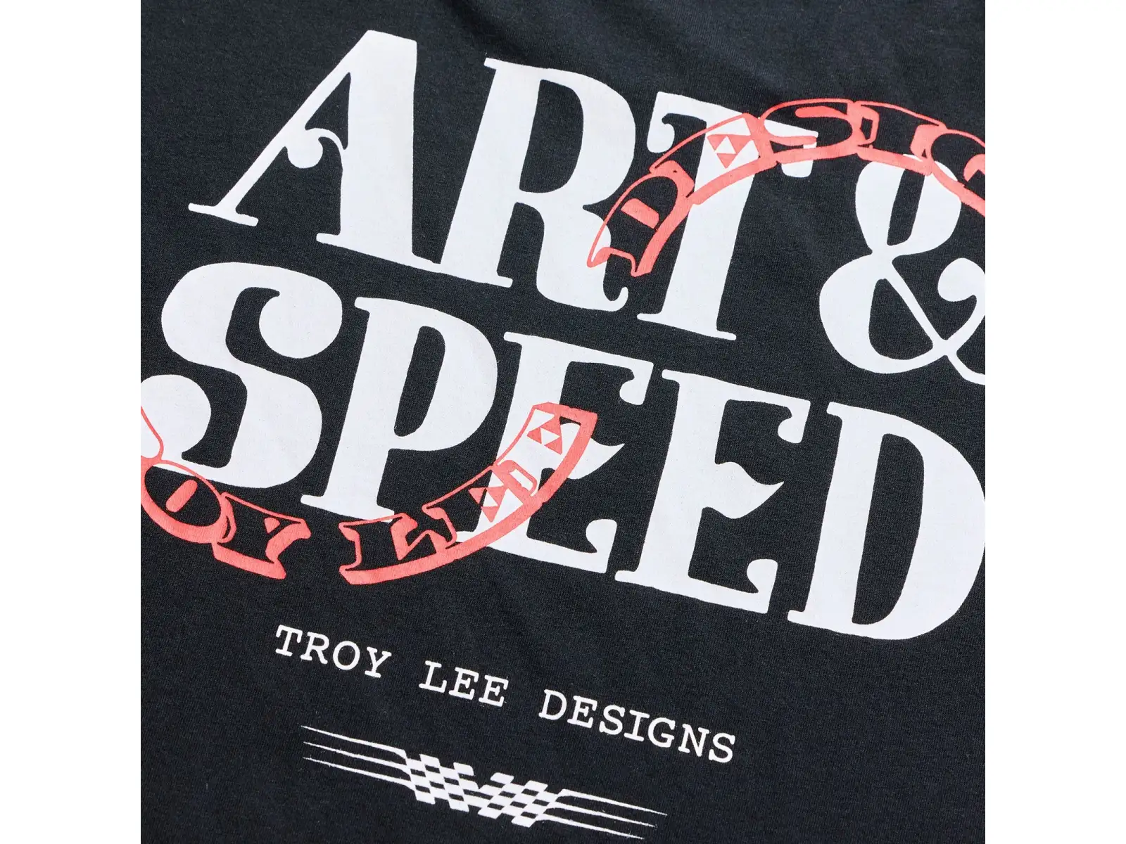 Troy Lee Designs Pink Slips pánske tričko krátky rukáv Black