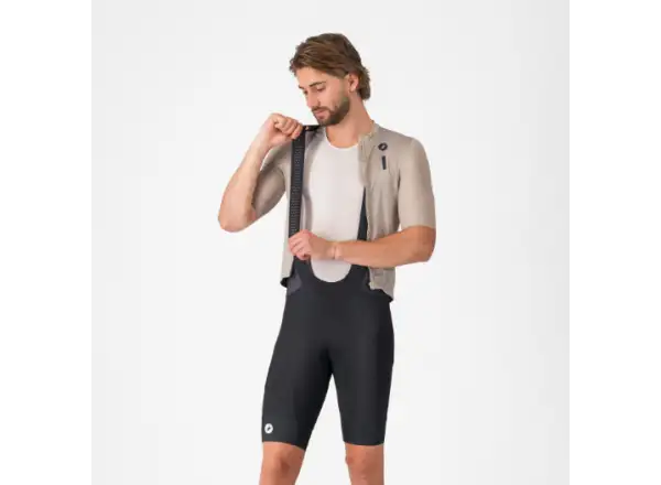 Castelli Endurance 4 pánske kraťasy s vložkou a trakmi Black