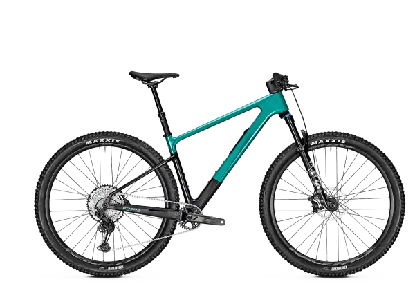 Focus Raven 8.8 horský bicykel Bluegreen / Carbon Raw