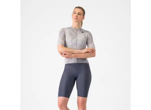 Castelli Prima 2 DT dámske kraťasy s trakmi Twilight Blue/Hibiscus