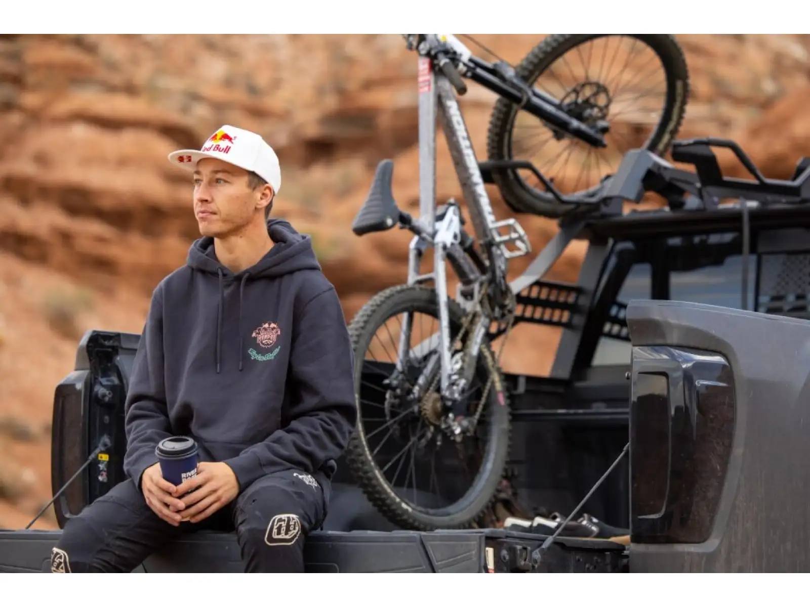 Troy Lee Designs x Redbull Rampage Intergalactic mikina Coal