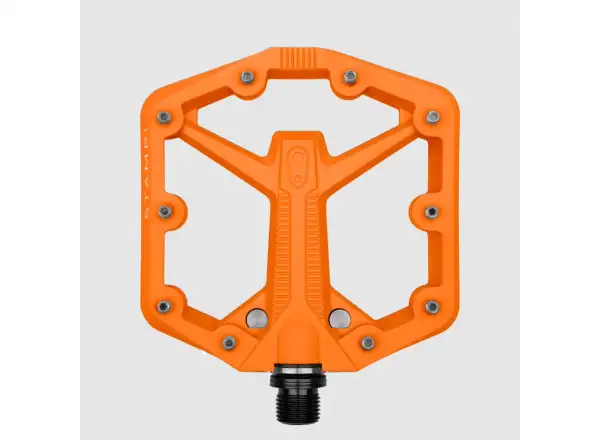 Crankbrothers Stamp 1 Small Gen 2 platformové pedále orange