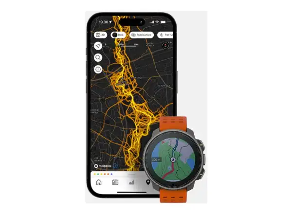 Suunto Vertikálne Titanové Solárne chytré hodinky Canyon.