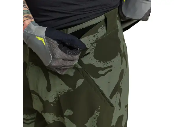 Troy Lee Designs Skyline Shadow šortky Camo Olive VZOREK