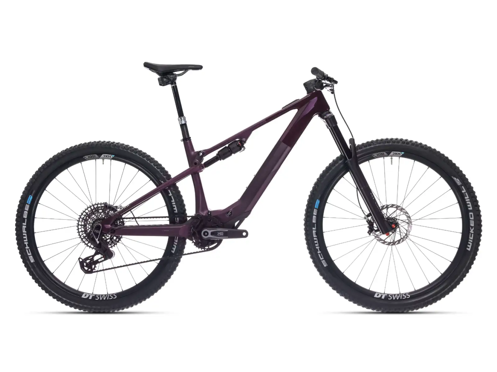 Horský elektrobicykel Superior iXF 9.8 matný jagavý karbón