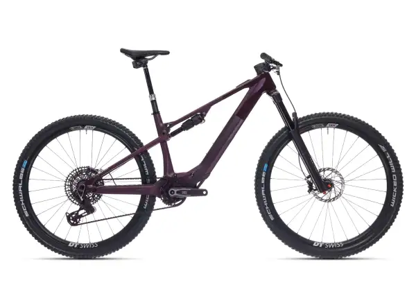 Horský elektrobicykel Superior iXF 9.8 matný jagavý karbón