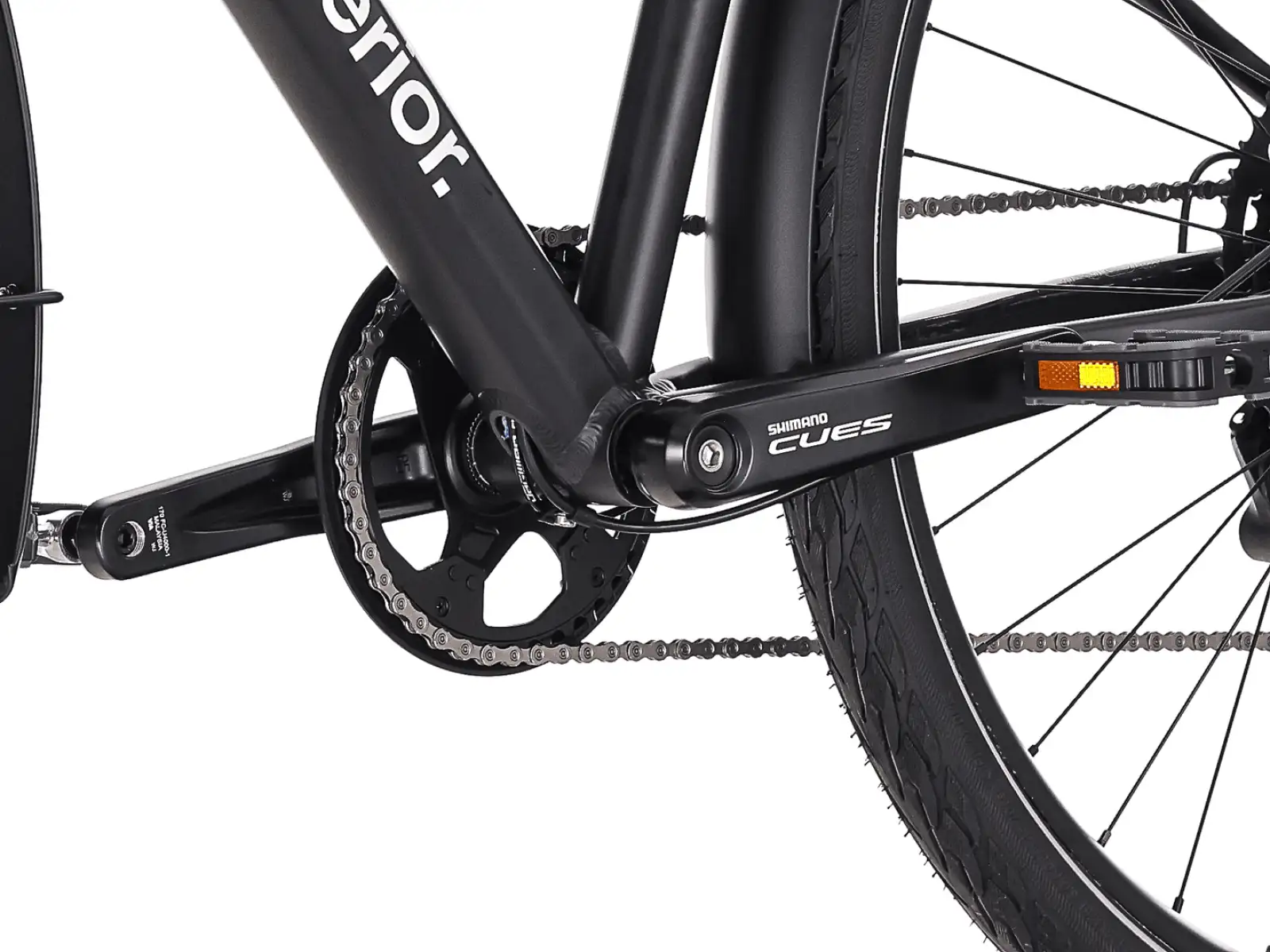 Superior Blox 6.4 T mestský bicykel Matte Black