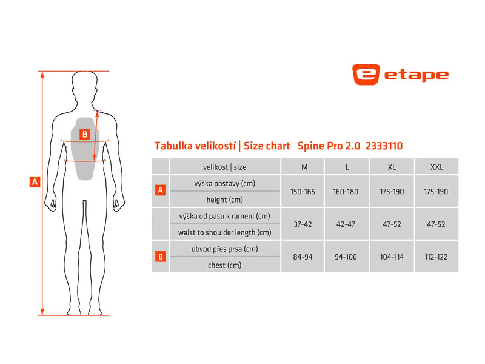 Etape Spine Pro 2.0 vesta s chráničom chrbtice čierna/zelená
