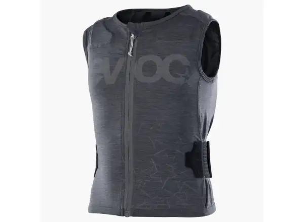 Detská ochranná vesta Evoc Protector Carbon Grey