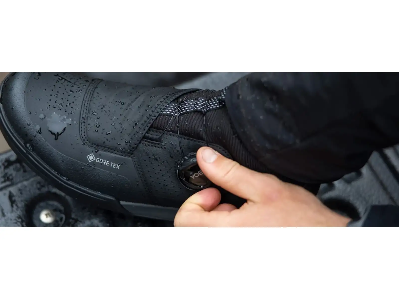 Shimano SH-GF800 Gore-Tex MTB pánske topánky čierna