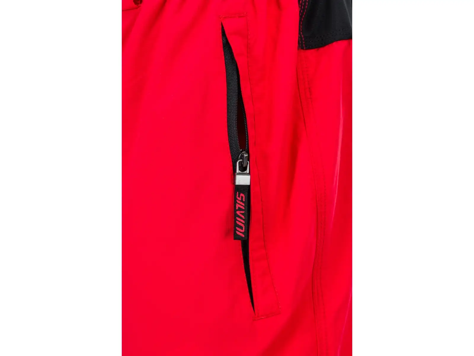 Silvini Rango pánske MTB šortky red/black