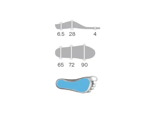 Sidas 3Feet Eco Winter Low vložky do bot