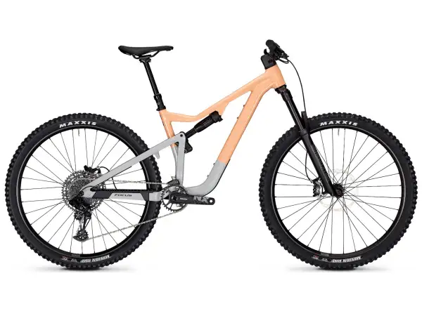 Focus Jam 6.8 DI celoodpružený horský bicykel Melon Glossy/Lightgrey Glossy