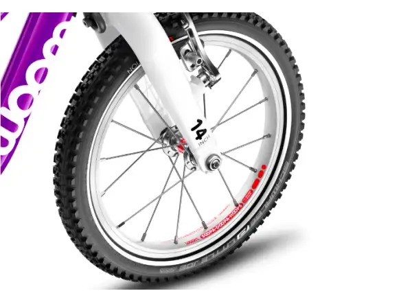 Woom 2 Purple 14 detský bicykel