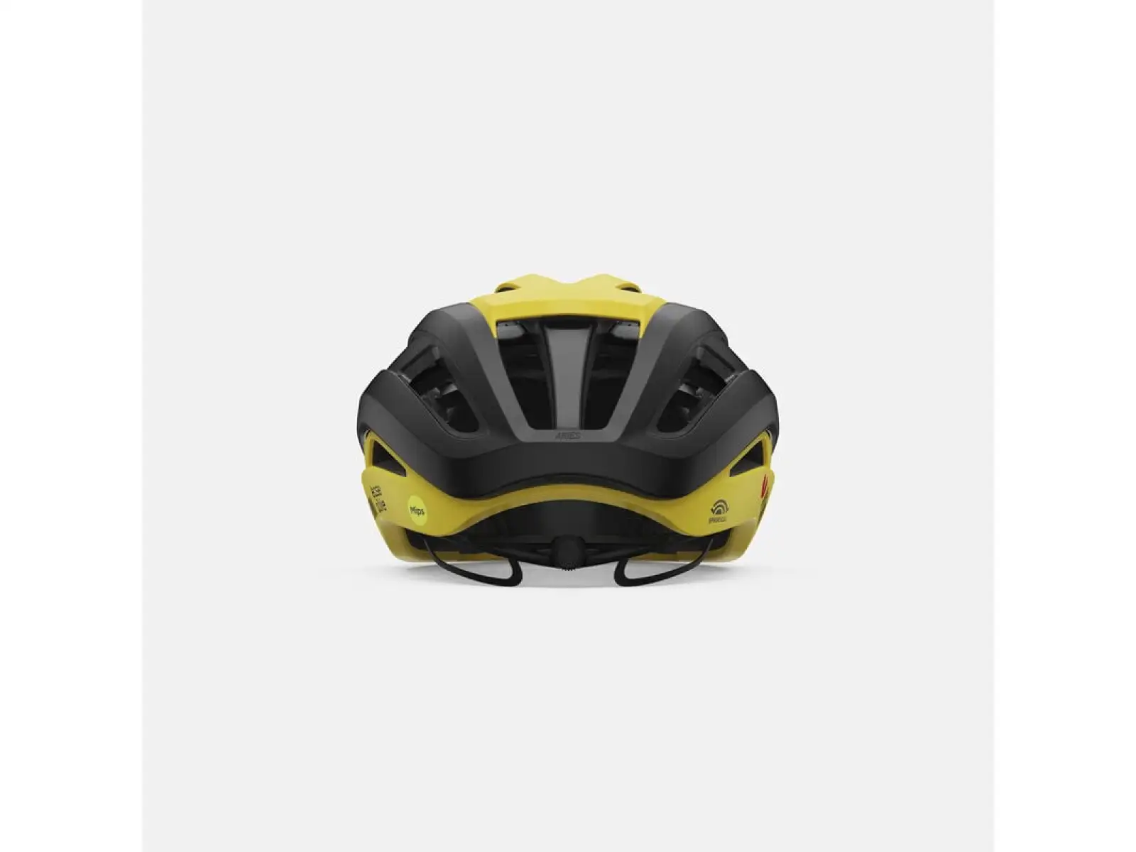 GIRO Aries Spherical prilba Mat Black/Yellow Visma
