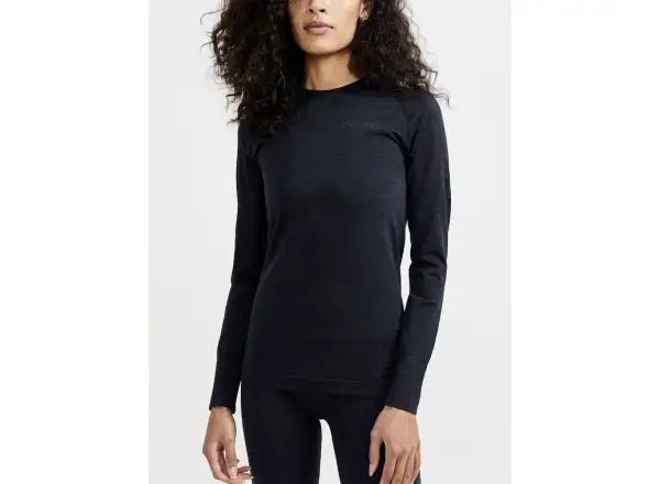 Craft Core Dry Active Comfort dámske tričko dlhý rukáv čierna