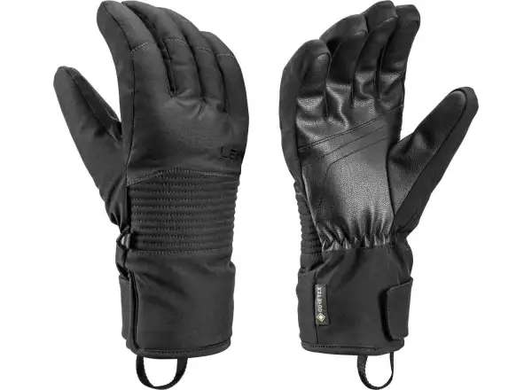 Leki Space Zero GTX zjazdové rukavice Black