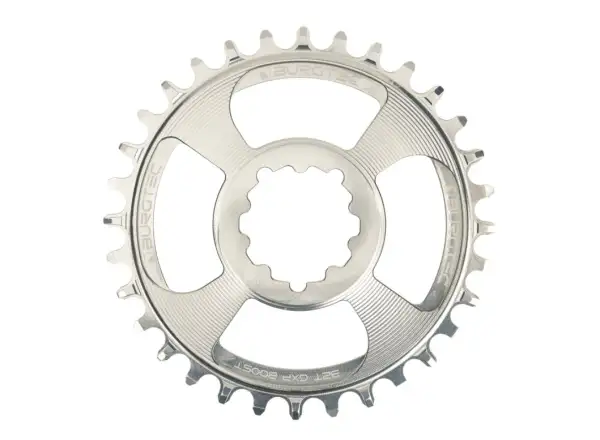 Burgtec Thick Thin GXP Boost prevodník 3 mm offset 32 zubov strieborná