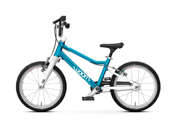 Woom GO 3 Automagic detský bicykel 16" Metallic Blue