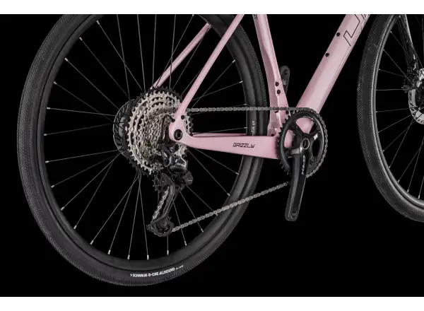 4Ever Grizzly Elite gravel bicykel coral / black