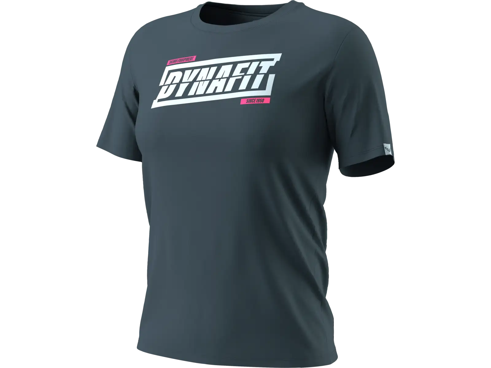 Dynafit Graphic Cotton dámske tričko krátky rukáv Nimbus/First Track