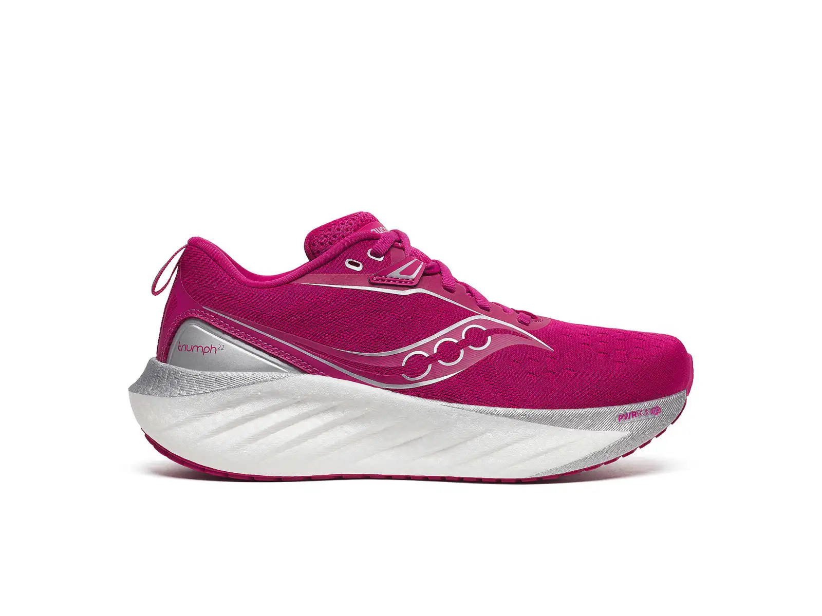 Saucony Triumph 22 dámska bežecká obuv Magenta