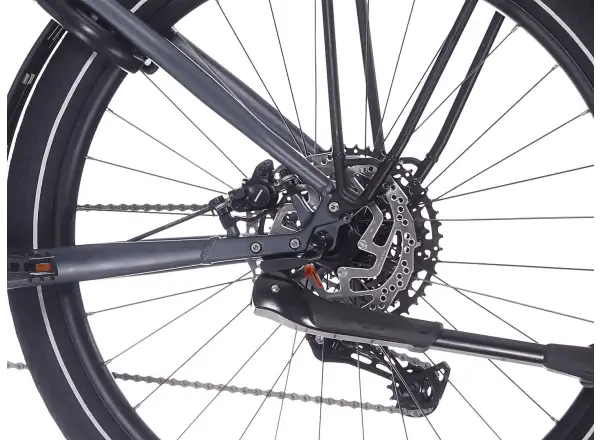 Rock Machine eRokk B90 City nízkonástupový elektrobicykel Matte Nightstrom Blue