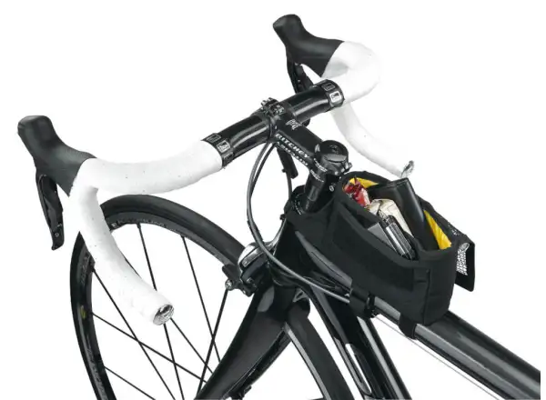 Taška na rám Topeak Tribag 0,6 l čierna, veľkosť 0,6 l M + kryt proti dažďu