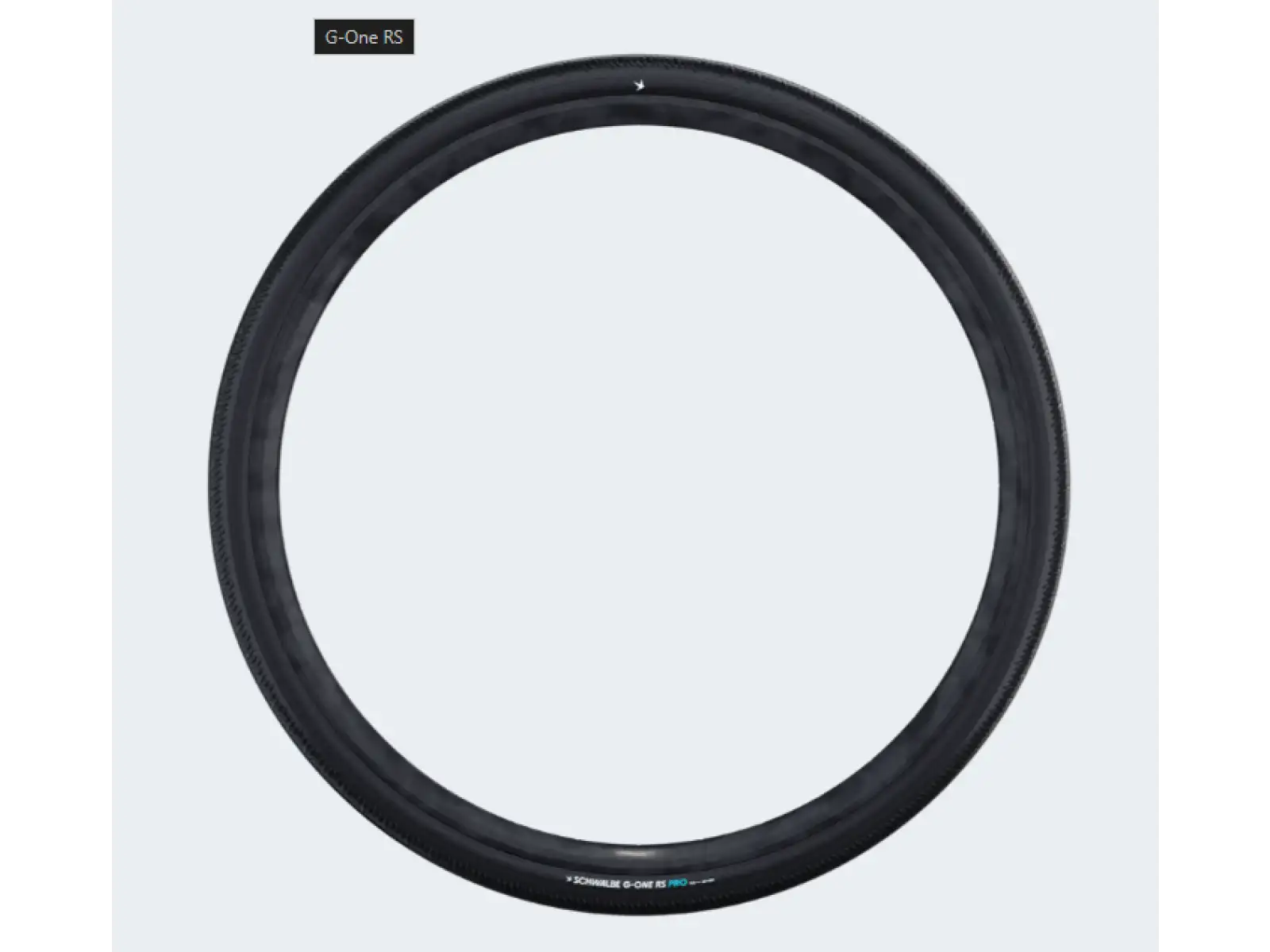Schwalbe G-ONE RS PRO V-Guard 55-622 TLR, E-25, Addix Race gravel plášť kevlar čierna