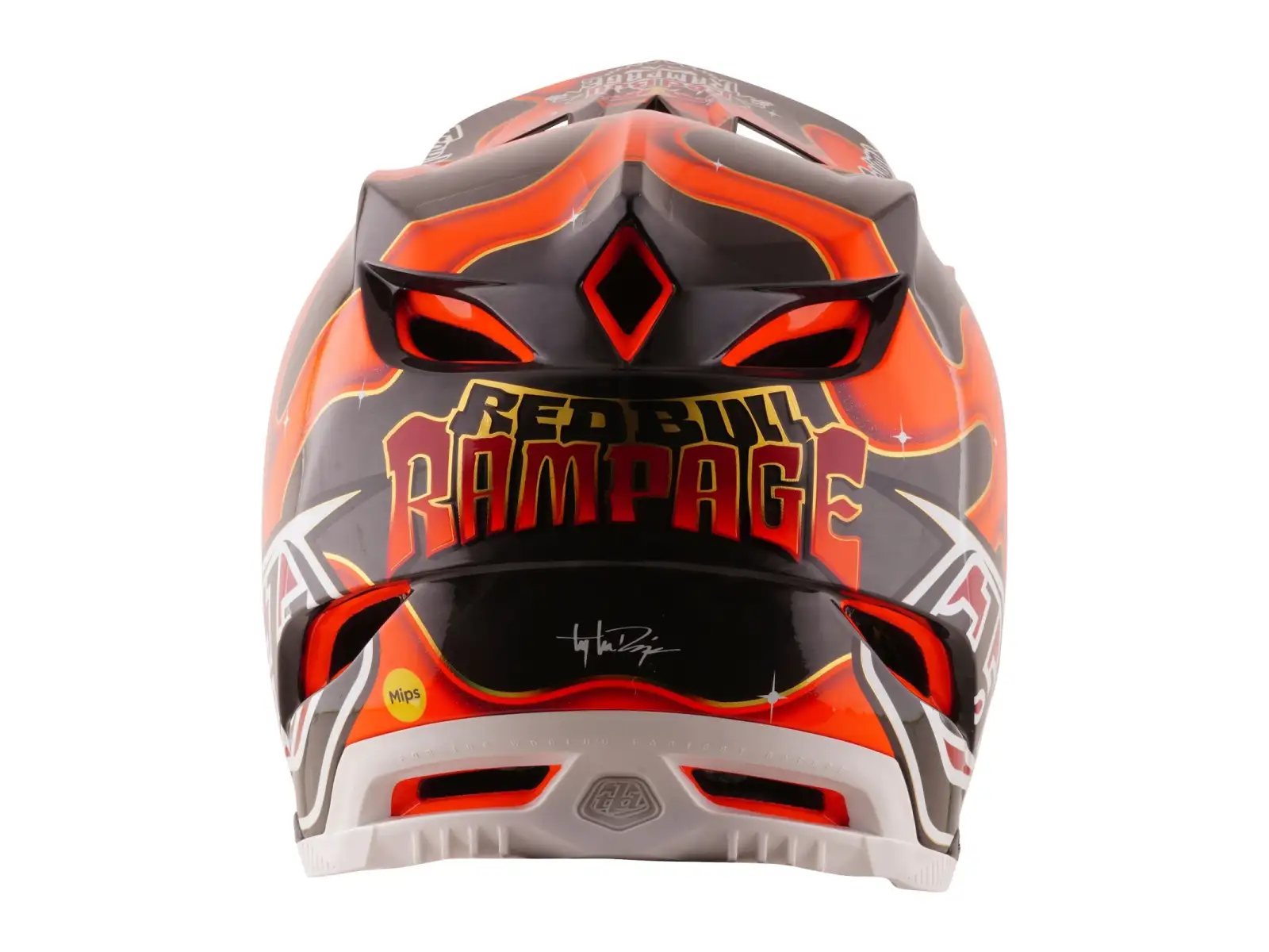 Troy Lee Designs D4 Carbon Red Bull Rampage prilba Dreamland Black