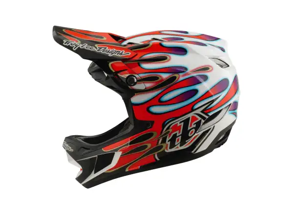 Troy Lee Desing D4 Composite Mips prilba White/Red