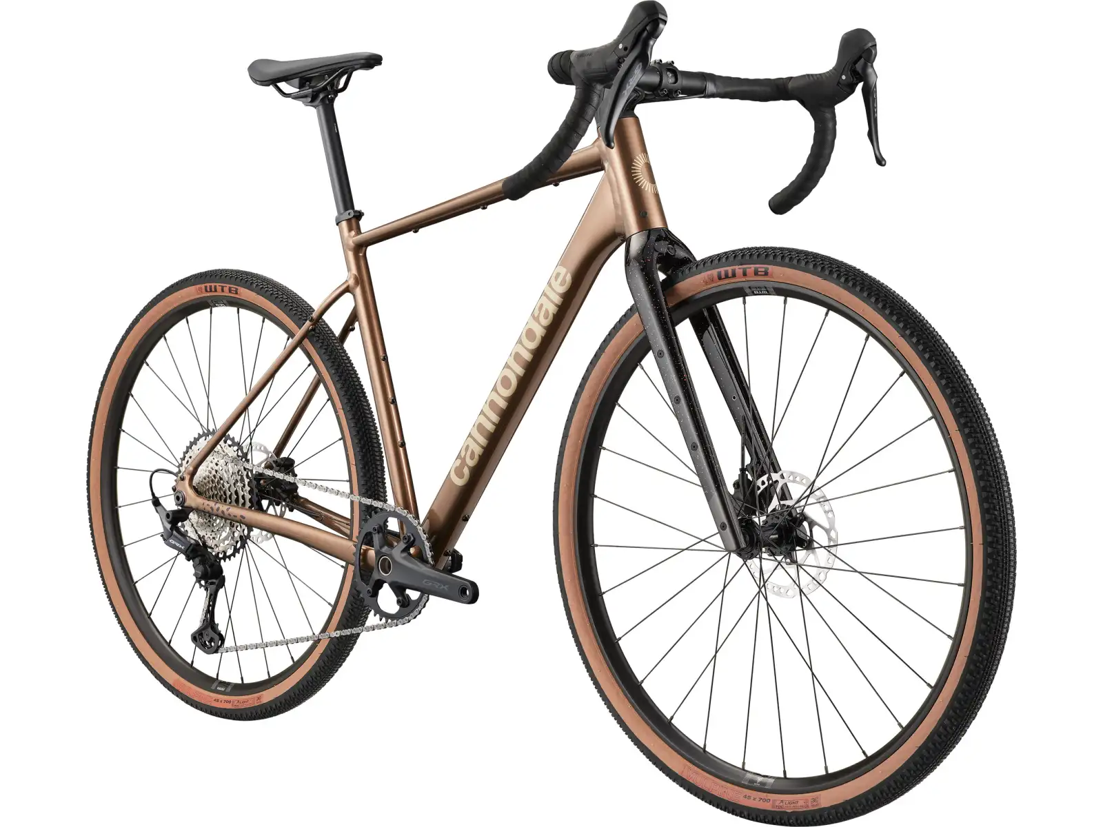 Cannondale Topstone CAAD 1 GRX 1X gravel bicykel Platinum Bronze