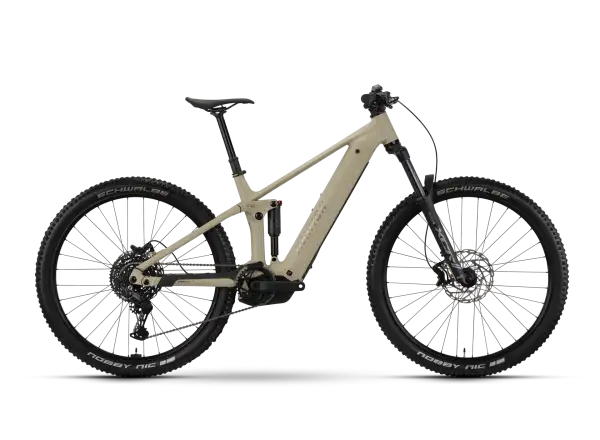 Raymon Korak Comp greige/taupe celoodpružený elektrobicykel