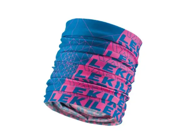 Šatka Leki Multiscarf ružová, veľkosť 2,5 mm. Uni