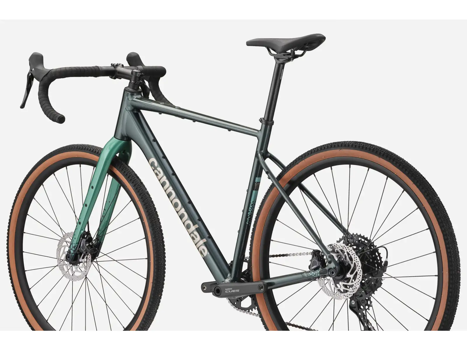 Cannondale Topstone CAAD 3 CUES 1X gravel bicykel Tech Green
