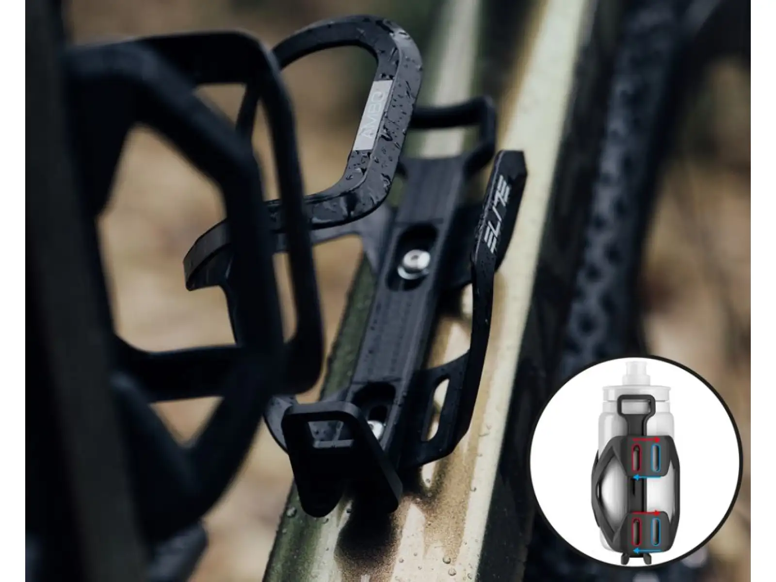 Košík Elite Ambo Black Graphic