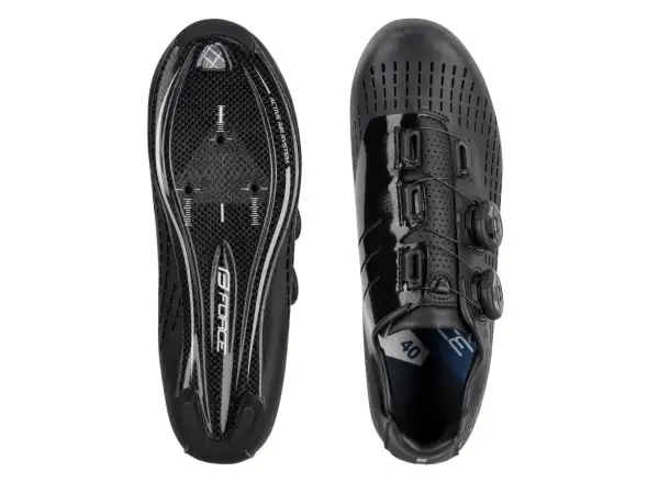 Force Road Revolt Carbon Road Trainers Black