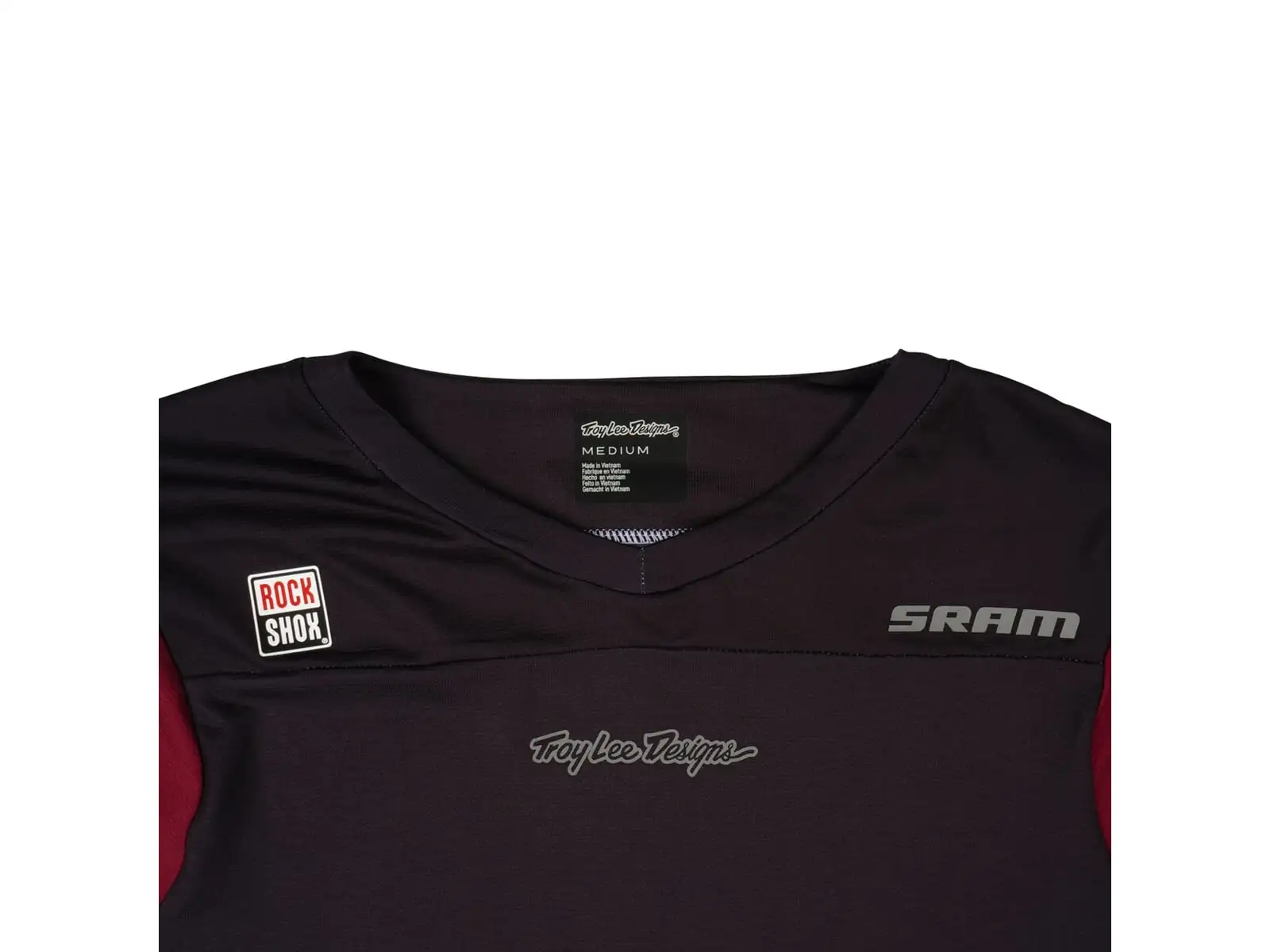 Troy Lee Designs x SRAM Skyline pánsky dres dlhý rukáv Radioscape Black/Berry