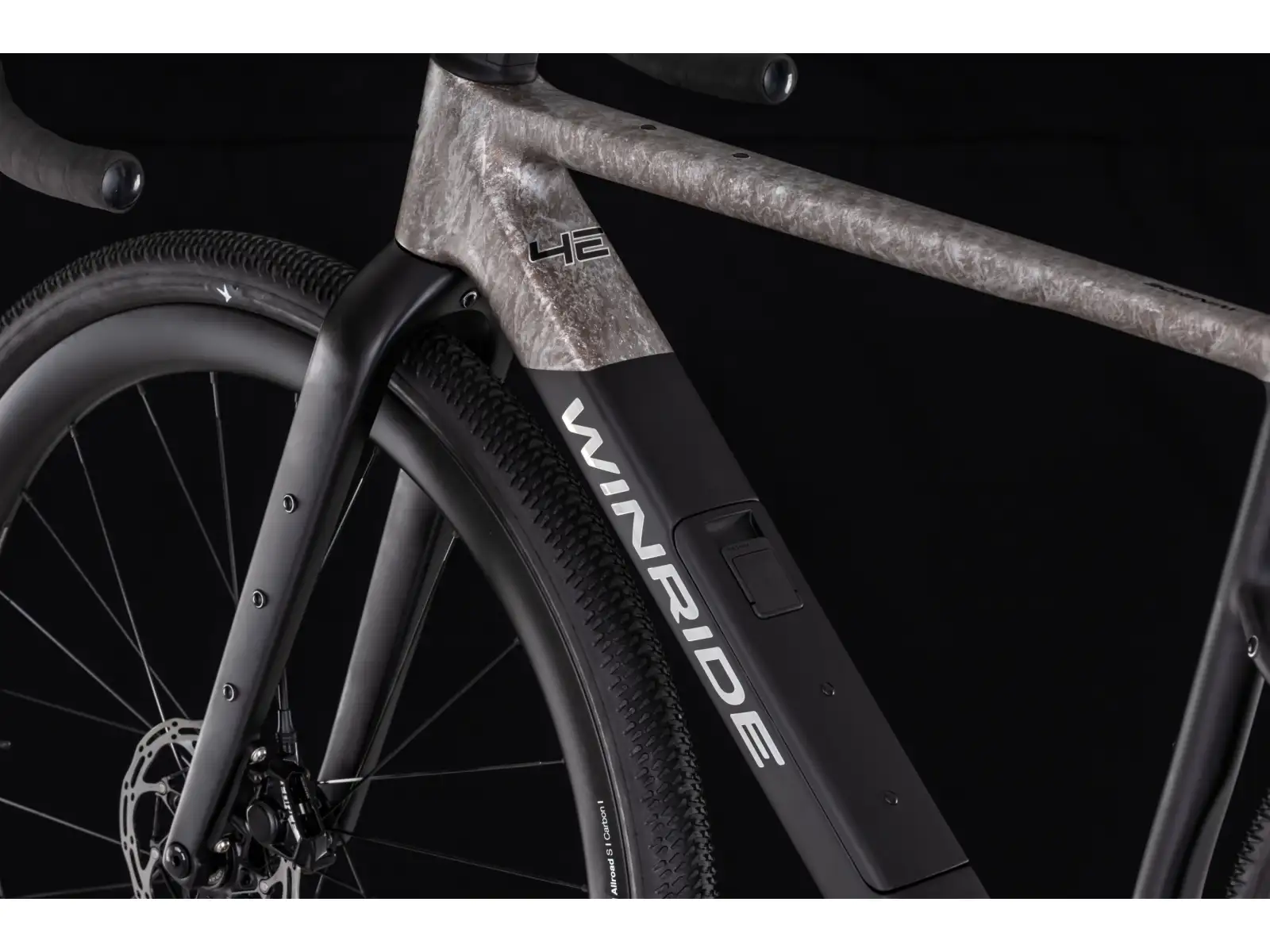 4Ever Winride Force gravel bicykel Moon Shadow