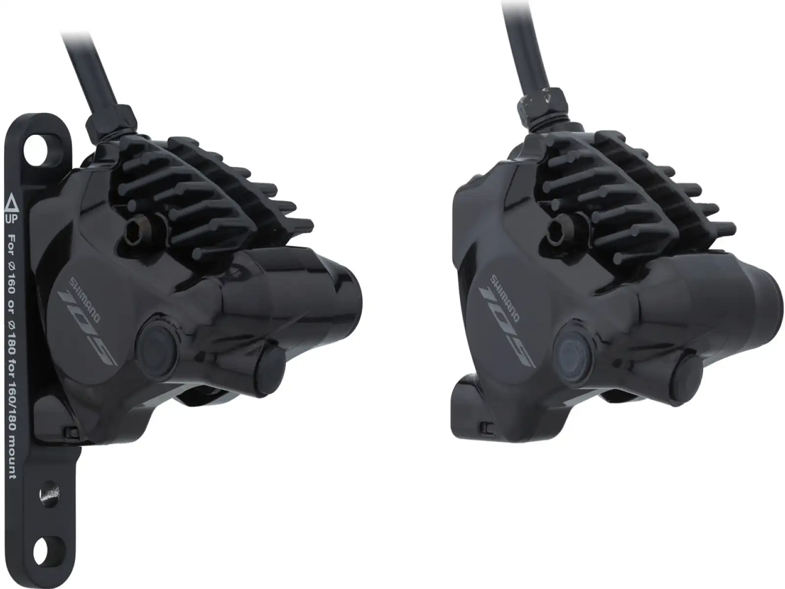 Shimano 105 Di2 BR-R7170 + ST-R7170 kotúčová brzda sada predná + zadná, J-kit, polymer