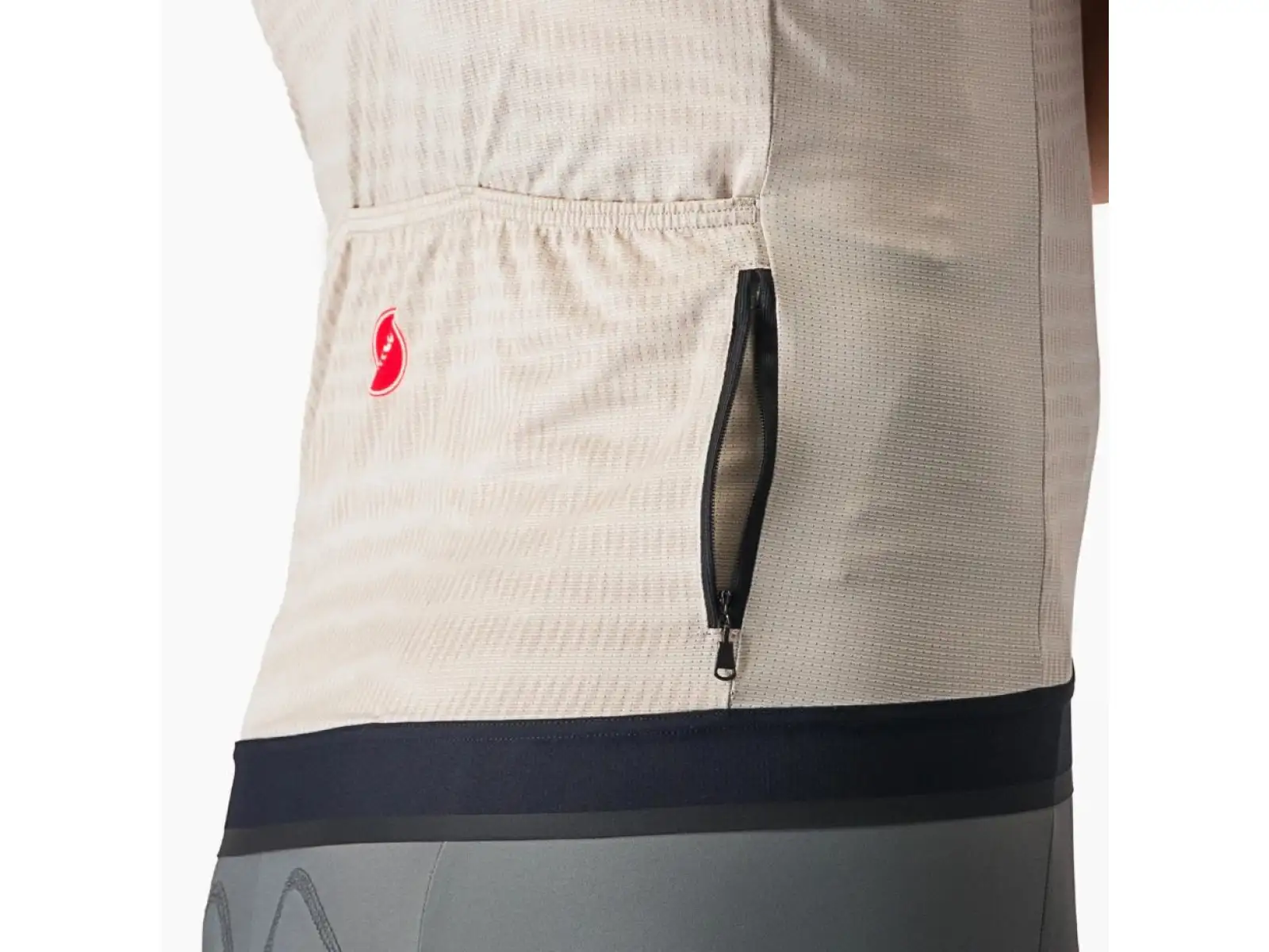 Castelli Unlimited Endurance pánsky dres krátky rukáv Silver Moon