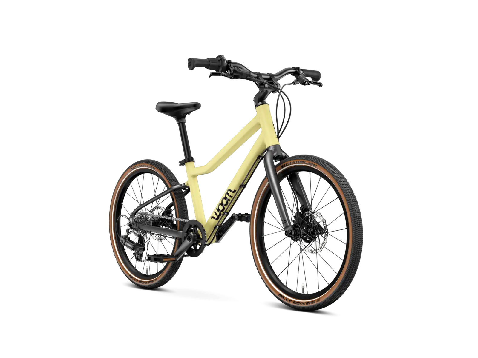 Woom 4 EXPLORE detský bicykel mellow yellow