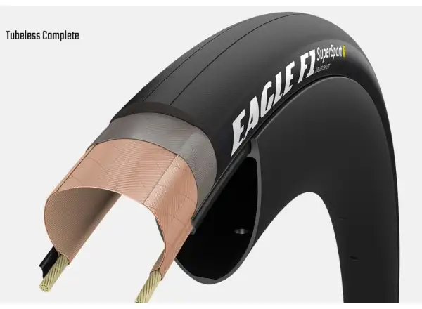 Goodyear Eagle F1 SuperSport R Tubeless Complete 28" cestný plášť kevlar Tan