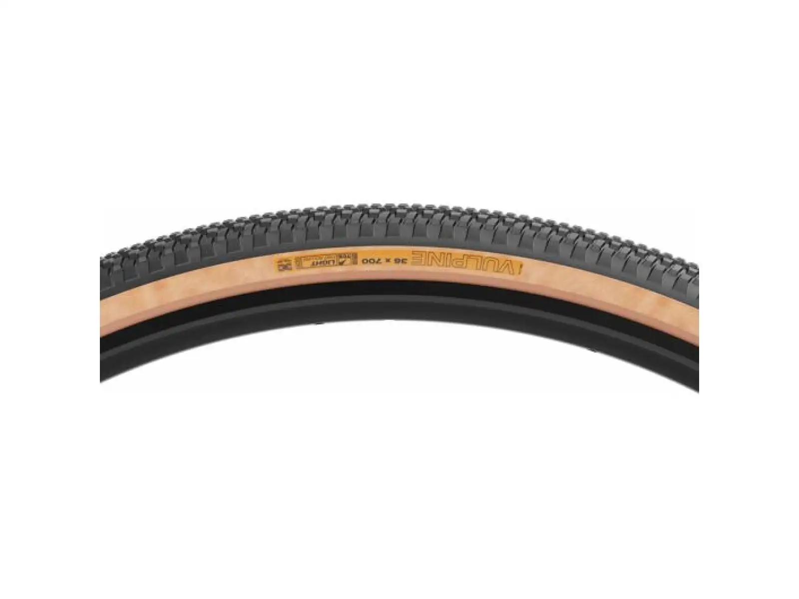 WTB Vulpine 40-622 Light Fast Rolling TCS gravel plášť čierna/hnedá kevlar