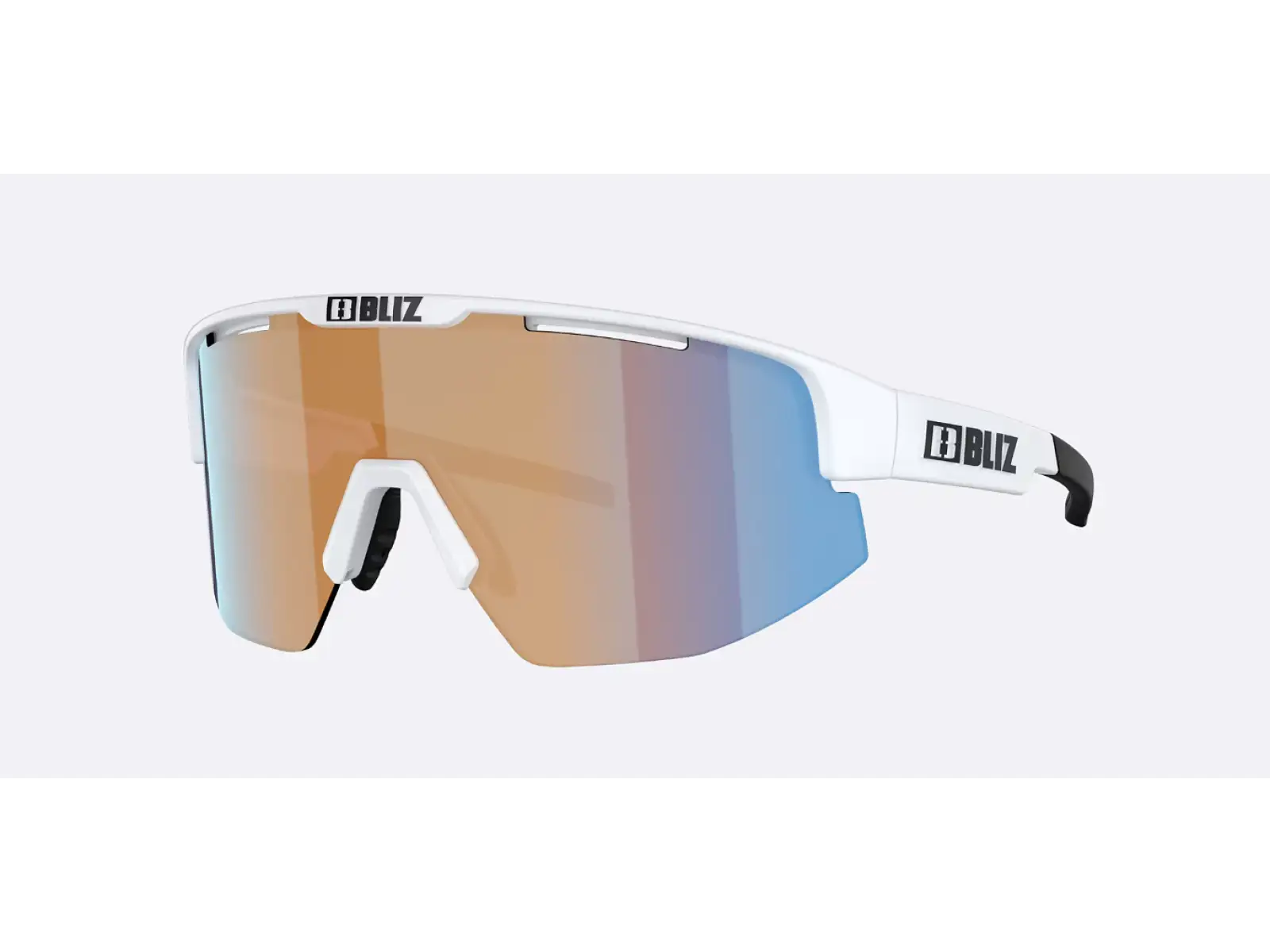 Bliz Matrix Nano Optics Nordic Light slnečné okuliare Matte White/Coral/Orange/Blue multi