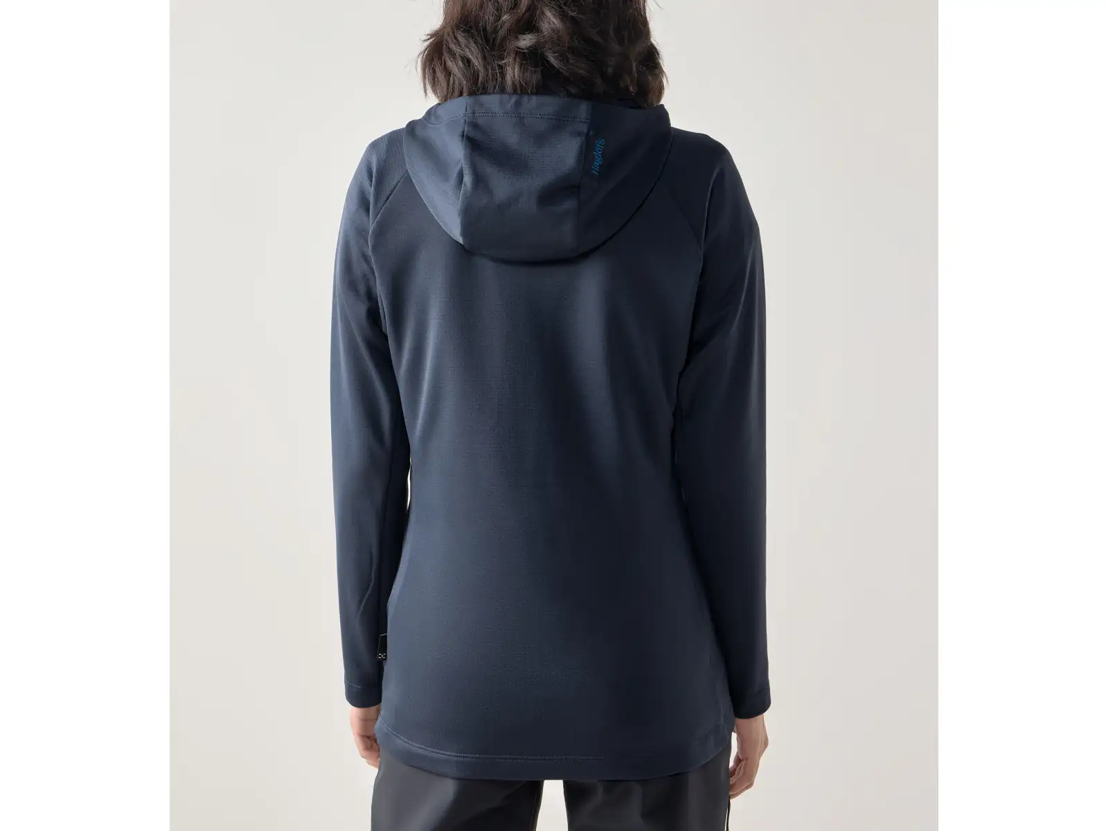 Haglöfs Korp Mid Hood dámska mikina Tarn Blue
