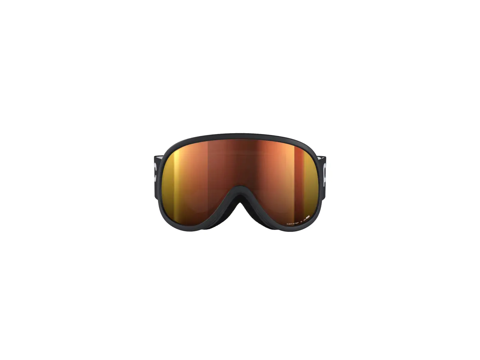 POC Retina Mid lyžiarske okuliare Uranium Black/Partly Sunny Orange